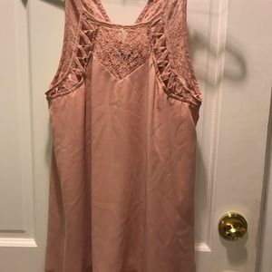 Light pink tank top